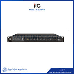 T-500DTB 500W Mixer Amplifier Class-D with MP3/Tuner/Bluetooth&USB, 4 Mix, 2 Aux, 1 Emc