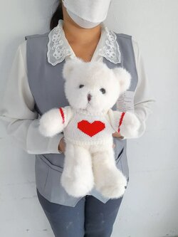 ตุ๊กตา 30 cm. (สีขาว)