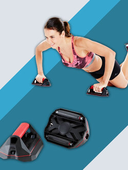 ที่วิดพื้น เครื่องช่วยซิทอัพ อุปกรณ์วิดพื้น เครื่องบริหารหน้าท้อง เครื่องซิทอัพหน้าท้อง เครื่อง sit up อุปกรณ์ฟิตเนสฝึกหน้าอก รุ่น Fit-040