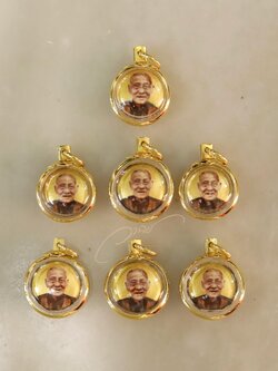 ล็อกเก็ตรูปภาพ เลี่ยมกรอบทองคำแท้ ล็อกเก็ตบรรพบุรุษ จี้รูปภาพ Locket