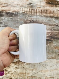 แก้วเซรามิคขาวสำหรับสกรีน ซับลิเมชั่น (Sublimation) แก้วเปล่าราคาถูกคุณภาพดี