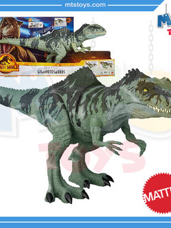 **MTS Toys**Mattel Jurassic World Dominion Strike ‘N Roar : GYC94 Giganotosaurus [ความยาวจากหัวถึงหาง 55 ซ.ม.]