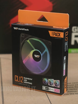 พัดลมเคส PC Darkflash CL12 สีขาว