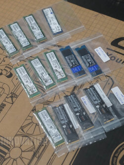 SSD M.2 มือสอง 256GB/500GB/512GB/1TB WesternDigital Samsung Kingston