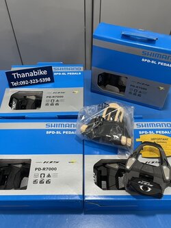 บันได คลีทเสือหมอบ 105 R7000 Shimano ของห้าง บันไดคลีท แผ่นคลีท