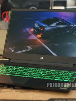 โน๊ตบุ๊คเล่นเกมมือสอง HP Pavilion 15-ec1117AX AMD Ryzen 5 4600h RAM16GB GTX1650Ti