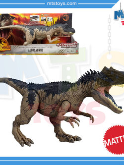 **MTS Toys**Mattel Jurassic World Dominion Extreme Damage : HFK06 Allosaurus [ความยาวจากหัวถึงหาง 45 ซ.ม.]