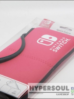 ACC-SWITCH: KEYS FACTORY QUICK POUCH FOR NINTENDO SWITCH (PINK)