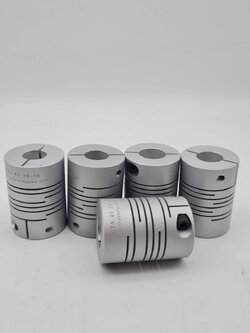 Beam coupling ขนาด OD40 มิลลิเมตร ยาว 65มิลลิเมตร รับแรงบิด 8N.M สำหรับเป็นข้อต่อส่งกำลังของเครื่องจักร