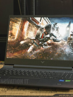 โน๊ตบุ๊คเล่นเกมมือสอง HP Victus 16-d1225TX i5-12500H RAM 16GB SSD 512GB RTX 3050 ประกันศูนย์มีอยู่