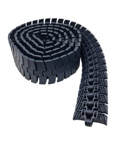 1050M-K330 Curve Top chain สายพานลำเลียง Top chain สำหรับทางโค้งรุ่นแม่เหล็กดูดติด ซ่อมบำรุงง่าย ใช้งานทนทาน ราคา 1 เมตร