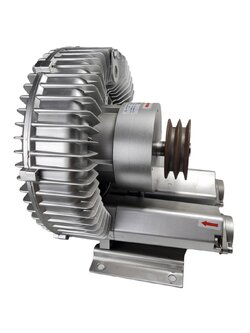 Ring Blower CTA 5.5HP Belt 4.0 Kw ปั๊มริงโบเวอร์ ท่อเข้าออก2 นิ้ว side channel blowerพัดลมโบเวอร์ใช้สายพานขับ