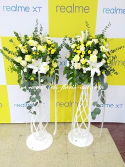 ดอกไม้ประดับสแตนสำหรับ grandopening