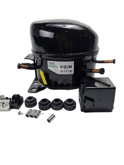 คอมเพรสเซอร์ ADW57 ใช้แทนคอม กุลธร 1/6 แรงม้า น้ำยา R134a สำหรับตู้แช่เสียงเงียบจัดส่งในประเทศ