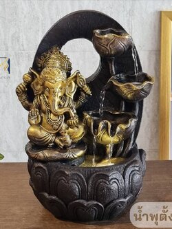 น้ำพุตั้งโต๊ะ รุ่นขนาดกลาง23227 น้ำพุแต่งบ้านจัดสวน น้ำตกน้ำล้นของขวัญมงคล