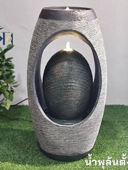 น้ำพุล้นหน้าบ้าน รุ่นMZ15280GA น้ำพุเสริมฮวงจุ้ยแต่งสวน น้ำพุหน้าบ้าน อ่างน้ำตกแต่งบ้าน