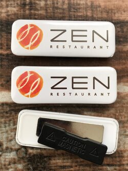 เข็มกลัดแม่เหล็กแบบ สี่เหลี่ยม