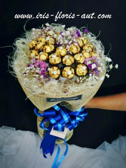 ช่อช็อคโกแลต 30 ลูก+ยิปซี