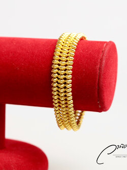 สร้อยข้อมือทองคำลายเม็ดพริกไทย 2 บาท พิเศษไม่มีค่ากำเหน็จ