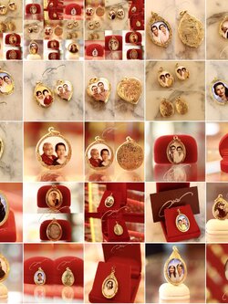 รับทำล็อกเก็ตเลี่ยมกรอบทอง ล็อกเก็ตรูปภาพ ล็อกเก็ตรูปพ่อแม่ จี้ล็อกเก็ตรูปสัตว์เลี้ยง ฯลฯ Gold Locket By WANICH