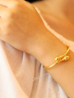 กำไลทองคำหัวบัวยอดนิยม✨