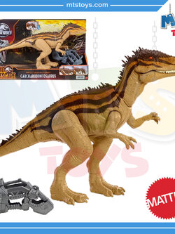 **MTS Toys**Mattel Jurassic World Dino Escape : HBX39 Mega Destroyers Carcalodontosaurus [ความยาวจากหัวถึงหาง 30 ซ.ม.]