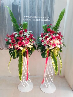 ดอกไม้ประดับสแตนสำหรับ grandopening