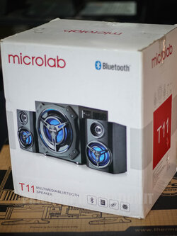 ลำโพงชุด Microlab T11 ต่อ Bluetooth ได้ มือหนึ่งเก่าเก็บ