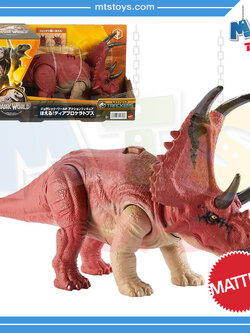**MTS Toys**Mattel Jurassic World Dino Trackers Wild Roar : HLP16 Diabloceratops [ความยาวจากหัวถึงหาง 28 ซ.ม.]