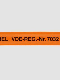 JZ-500 orange Control cable for interlocking purposes, flexible, orange cores, meter marking