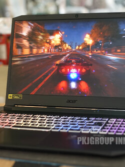 โน๊ตบุ๊คเล่นเกมมือสอง Acer Nitro 5 AN515-57-584C i5-11400H RAM 32 GB M.2 512GB RTX3050Ti