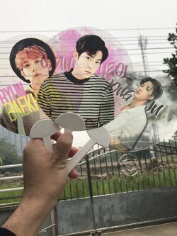 ทำพัดใส พัดใส พัดใสวงกลม