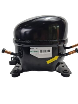 คอมเพรสเซอร์ ADW110 ใช้แทนคอม กุลธร 3/8 แรงม้า รุ่น AE2143Y น้ำยา R134a compressor 3/8 HP 220V ไม่มีมีสตาร์ทคาปาซิเตอร์