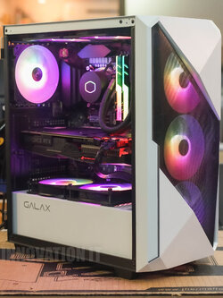 คอมเล่นเกมมือสอง Galax i7-12700KF RAM 16 GB SSD M.2 1 TB 2060 Super