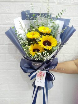 ช่อดอกทานตะวัน