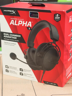 หูฟังเล่นเกมมือสอง HyperX Alpha S