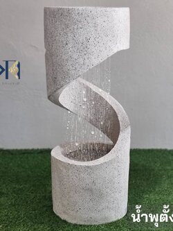 น้ำพุน้ำตกตั้งพื้น รุ่นเกี้ยวทรัพย์เพิ่มโชครหัสสินค้าMZ14005GD เสริมฮวงจุ้ยตกแต่งบ้าน ของขวัญมงคลขึ้นบ้านใหม่ เปิดร้าน