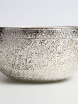 ขันเงินลายเทพนม✨🙏🏼