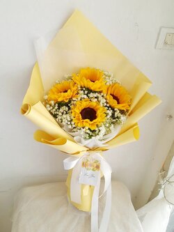 ช่อดอกทานตะวัน