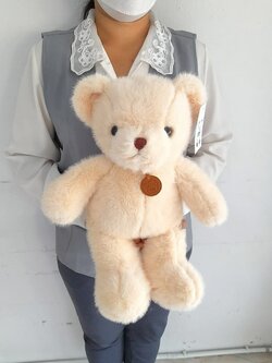 ตุ๊กตาหมี 45 cm. (สีฮันนี่)