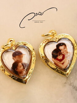 รับทำล็อกเก็ตเลี่ยมทอง ล็อกเก็ตรูปภาพ ล็อกเก็ตรูปพ่อแม่ จี้ล็อกเก็ต Gold Locket
