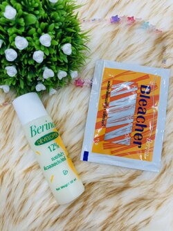 ผงฟอกสีผมเบอริน่า บลีชเชอร์ 1 ชุด