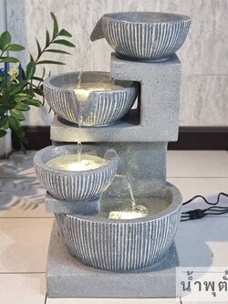 น้ำพุตั้งพื้น รุ่นเทามงคล2020127 เสริมฮวงจุ้ยแต่งบ้านจัดสวน ของขวัญขึ้นบ้านใหม่สิริมงคล