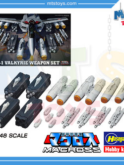 **MTS Toys**Hasegawa Macross 1/48 : VF-1 Valkyrie Weapon Set