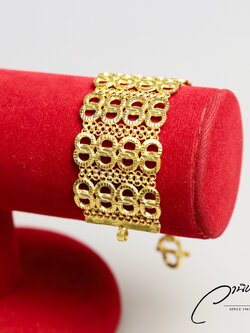 สร้อยข้อมือทองคำลายสัญลักษณ์ Infinity 2 บาท พิเศษไม่มีค่ากำเหน็จ