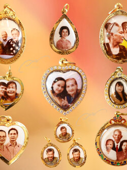 ล็อกเก็ตพื้นหลังสีขาว By WANICH LOCKET