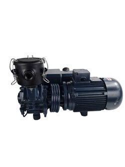 Single-state rotary vacuum pump ปั๊มแวคคั่มแบบน้ำมัน ปั๊มสุญญากาศ ขนาด 1 แรงม้าไฟ380V สำหรับเครื่องแพ๊ค เครื่องดูดสุญญากาศ