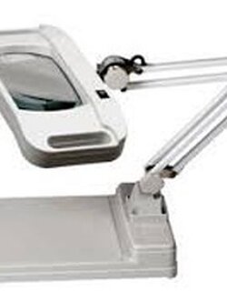 โคมไฟแว่นขยายแบบตั้งโต๊ะ 10x แบบ Swing