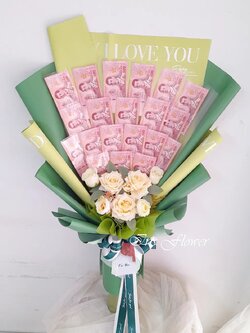 ช่อธนบัตร 20 ใบ 2000 /ค่าจัดทำ 990