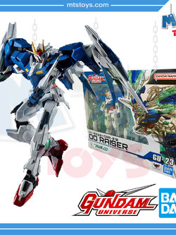 **MTS Toys**กันดั้ม GU-23 Gundam Universe 1/144 : GN-0000+GNR-010 Gundam 00 Raiser